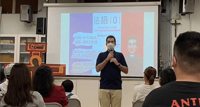 Parishes share faith through foreign language courses