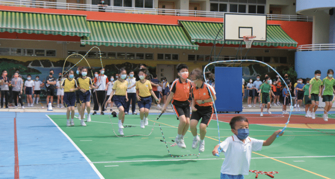Rope-skipping to raise funds for church development