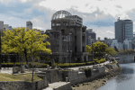 The ruins of the Hiroshima Prefectural Industrial Promotion Hall, and now called the Genbaku Domeor Atomic Bomb Dome. It is part of the Hiroshima Peace Memorial Park and was designated a UNESCO World Heritage Site in 1996. Photo: Terence Starkey on Unsplash