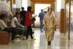 A hallway at the Pontifical Lateran University in Rome in 2013. File photo: CNS/Paul Haring