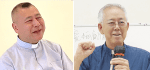 Father Chor, left, and Father Kwan, right.