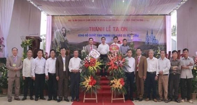 Vietnam authorities recognise parish after 30 years