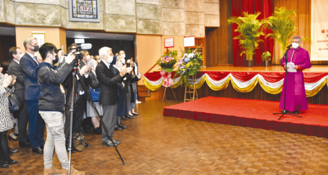Walk together for a life-giving future, says Bishop Chow