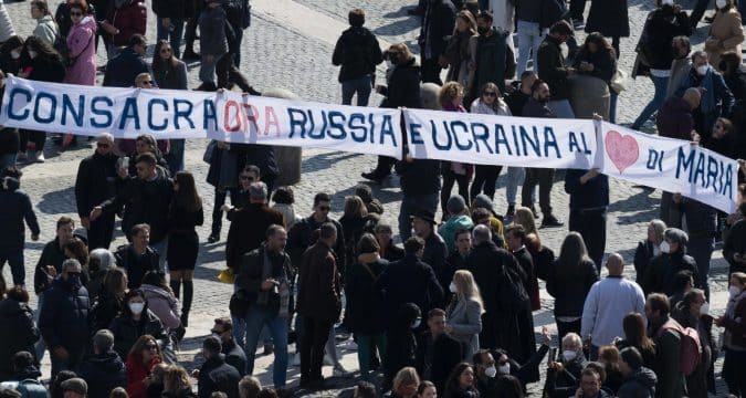 Pope laments ‘rivers of blood’ in Ukraine 