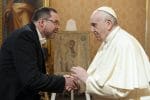 Pope officially welcomes Ukraine's ambassador to the Holy See