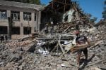 ￼Pope condemns 'barbaric' attack on shopping centre in Ukraine