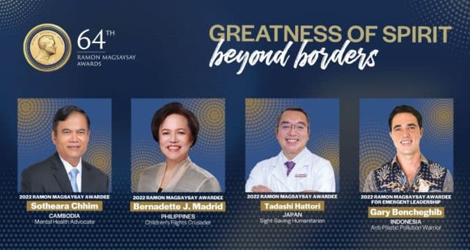 Magsaysay Awards for those working for Asia’s poor and the environment Magsaysay Awards for those working for Asia’s poor and the environment