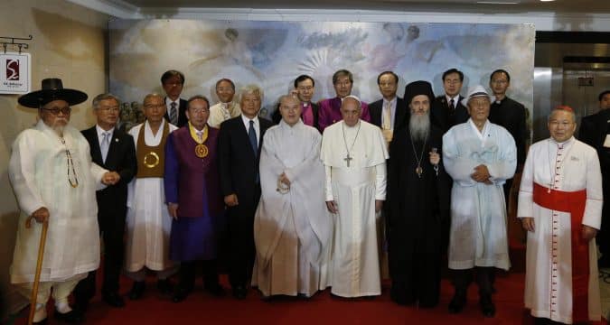 Korean religious leaders to meet Pope Francis