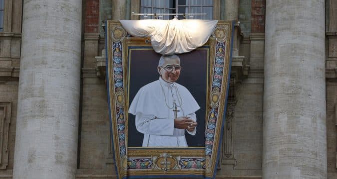 Blessed John Paul I, ‘the smiling pope,’ showed God’s goodness, pope says