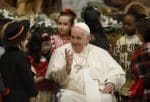 Love is the power that changes the course of history, pope says at Christmas Mass
