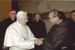 In memory of a pope who resigned from the papacy