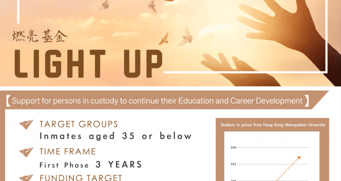 Lighting up the lives of prisoners through educational fund