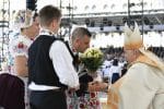 In Hungary, pope repeatedly reminds that true faith is open to others