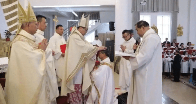 Third bishop ordained in China