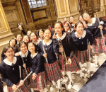 Students from St. Paul’s tour Italy