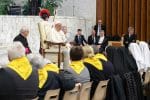 Build Church unity and favour reconciliation, pope tells pilgrims