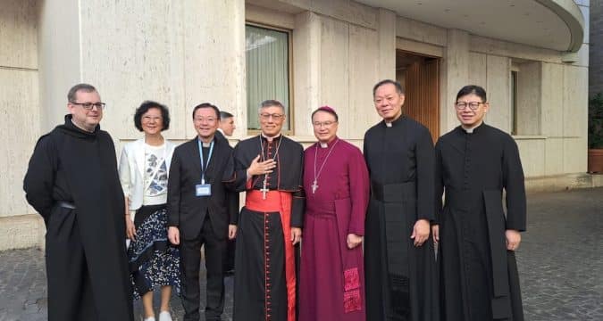 Ecumenical delegation from Hong Kong visits the pope