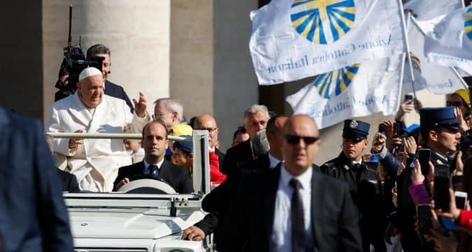 Pope asks lay Catholics to prepare for synod’s ‘prophetic’ stage