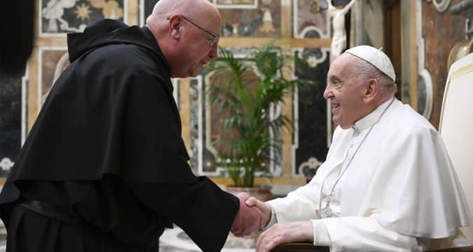 Help students see crises as opportunities for growth, pope says