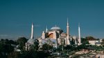 medieval mosque in istanbul city