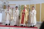 Diocese celebrates ordination of three new deacons