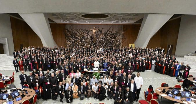 Pope says he will not write post-synod exhortation