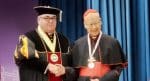 Cardinal Tong awarded honorary doctorate by University of Saint Joseph