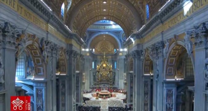 Pope Francis, Mass for January 1, Solemnity of the Holy Family