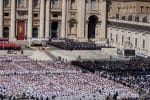 Poor and powerful pray for eternal repose of  ‘a pope among the people’