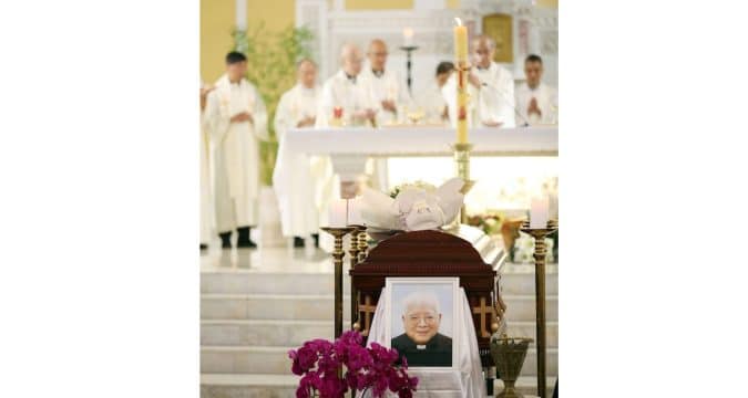 Father Francis Lau laid to rest
