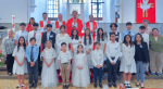 First communion and confirmation at Rosary Church