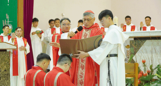 Two Dominican friars ordained to priesthood in Hong Kong