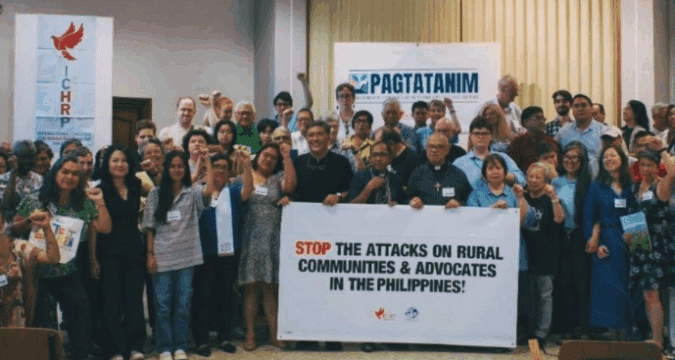 Bishop urges global solidarity with oppressed Filipinos at Rome gathering