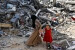 Gaza: ‘I raise my voice hoping that someone in the world will hear it’