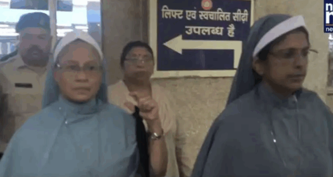 Catholic nuns detained in India on baseless allegations of conversion and trafficking Catholic nuns detained in India on baseless allegations of conversion and trafficking