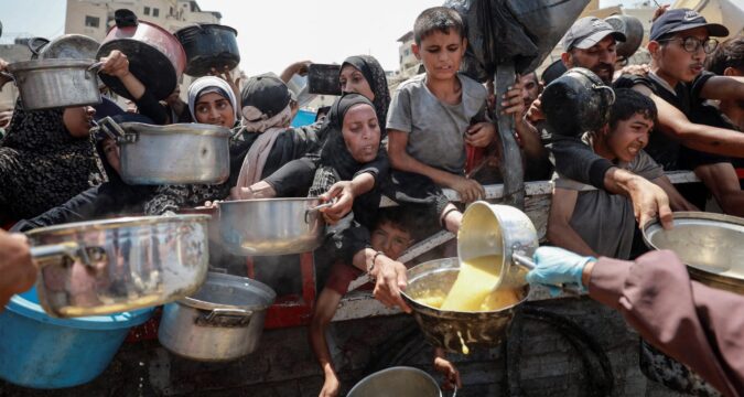 Deep silence of hunger has replaced noise of daily life in Gaza