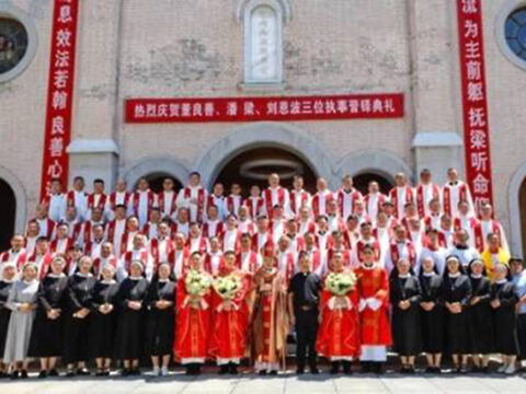 Numerous priestly and religious vocations in Chinese Catholic communities 