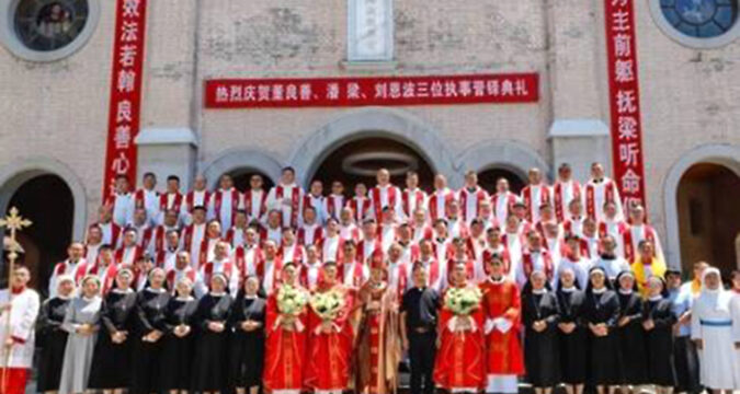Numerous priestly and religious vocations in Chinese Catholic communities 