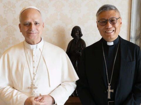 Cardinal Stephen meets with Pope Leo XIV for the first time since conclave