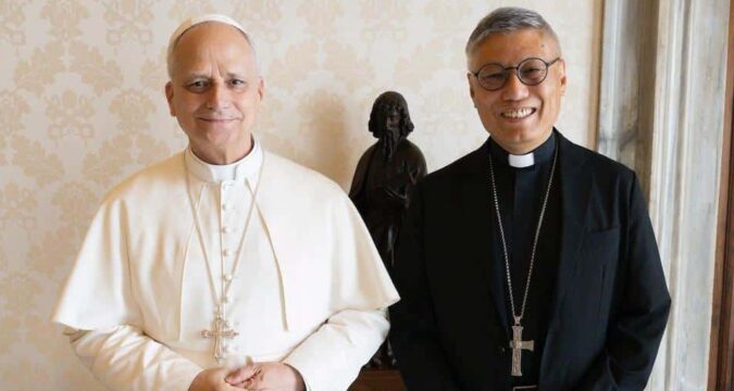 Cardinal Stephen meets with Pope Leo XIV for the first time since conclave Cardinal Stephen meets with Pope Leo XIV for the first time since conclave