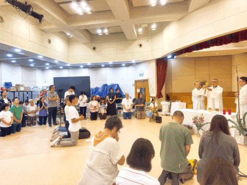 Mass for nature disrupted by typhoon serves as a reminder, cardinal says