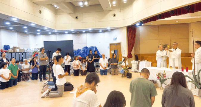 Mass for nature disrupted by typhoon serves as a reminder, cardinal says Mass for nature disrupted by typhoon serves as a reminder, cardinal says