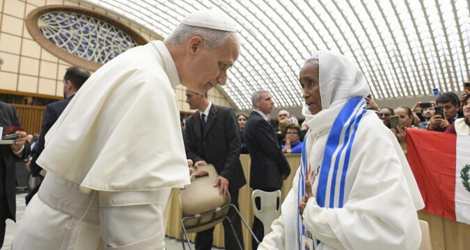 Opioid crisis, cruelty toward migrants are new social ills, pope says