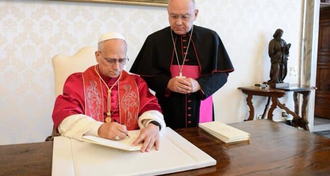 Pope Leo signs first apostolic exhortation, Dilexi te