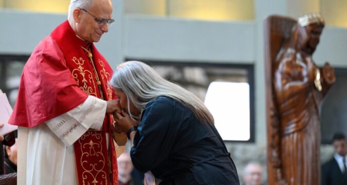 Pope Leo reacts to migrant stories in Lebanon