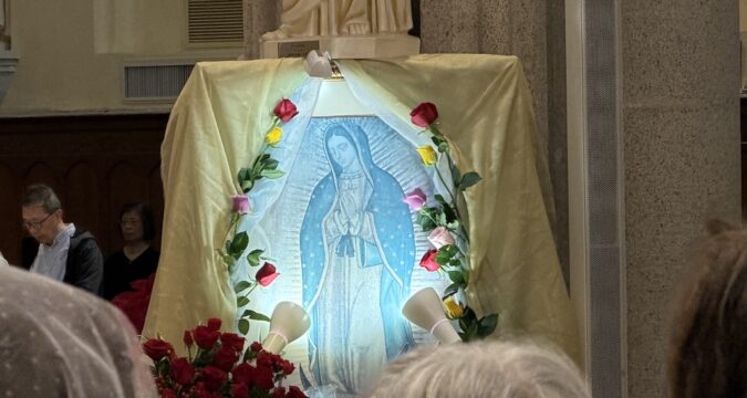 Mass in honour of Our Lady of Guadalupe