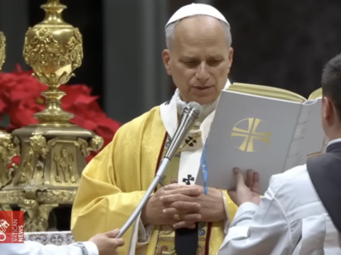 The first Christmas Midnight Mass celebrated by Pope Leo XIV