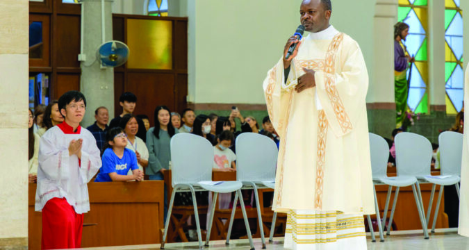 Missionary from Cameroon ordained deacon in Hong Kong