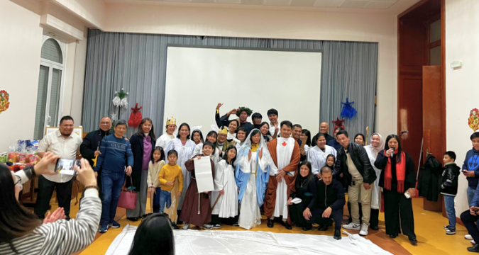 Rome’s Filipino diaspora celebrate a “Christmas of Hope” and SVD jubilee