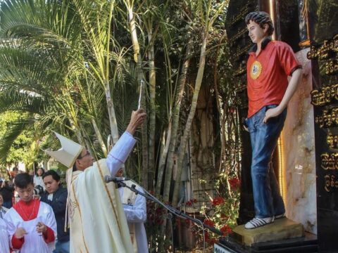 Diocese of Myitkyina inaugurates Myanmar’s first Carlo Acutis statue